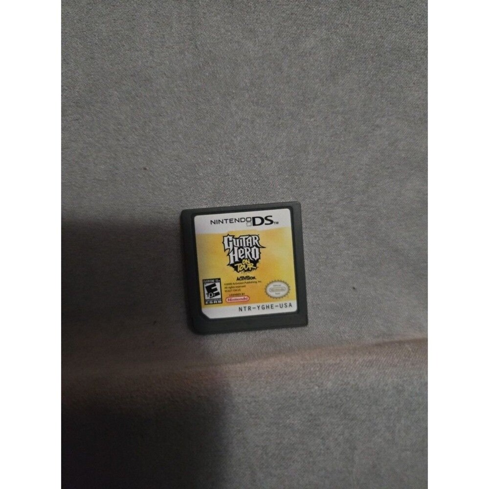 Nintendo DS Guitar Hero On Tour Cartridge Game